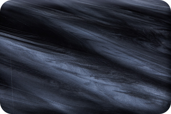 Extruded Acrylic Sheets Pearlescent Black Clouds 
