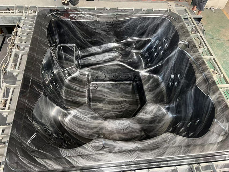 What is the thermoforming of bathtub acrylic sheets?