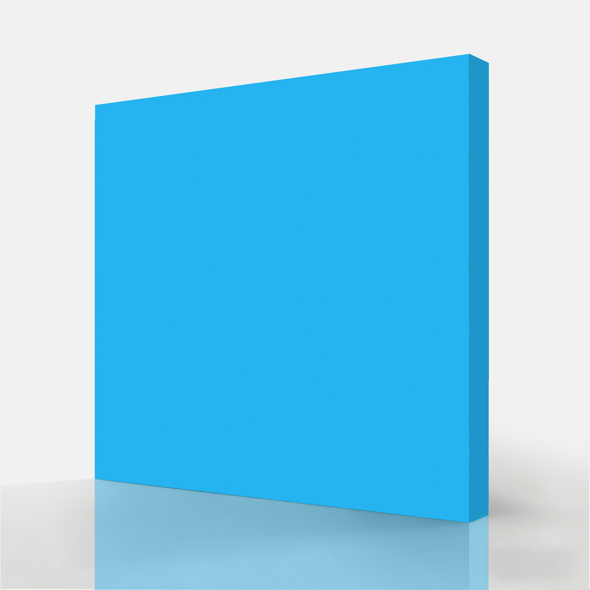 Extruded Acrylic Sheets Sky Blue